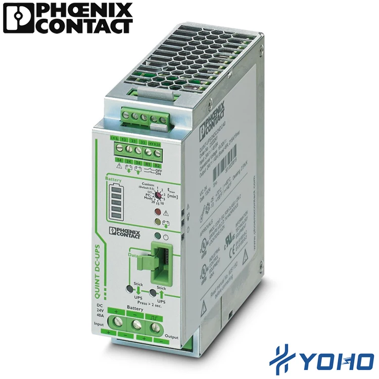 Uninterruptible Power Supply With Iq Technology For Din Rail Mounting