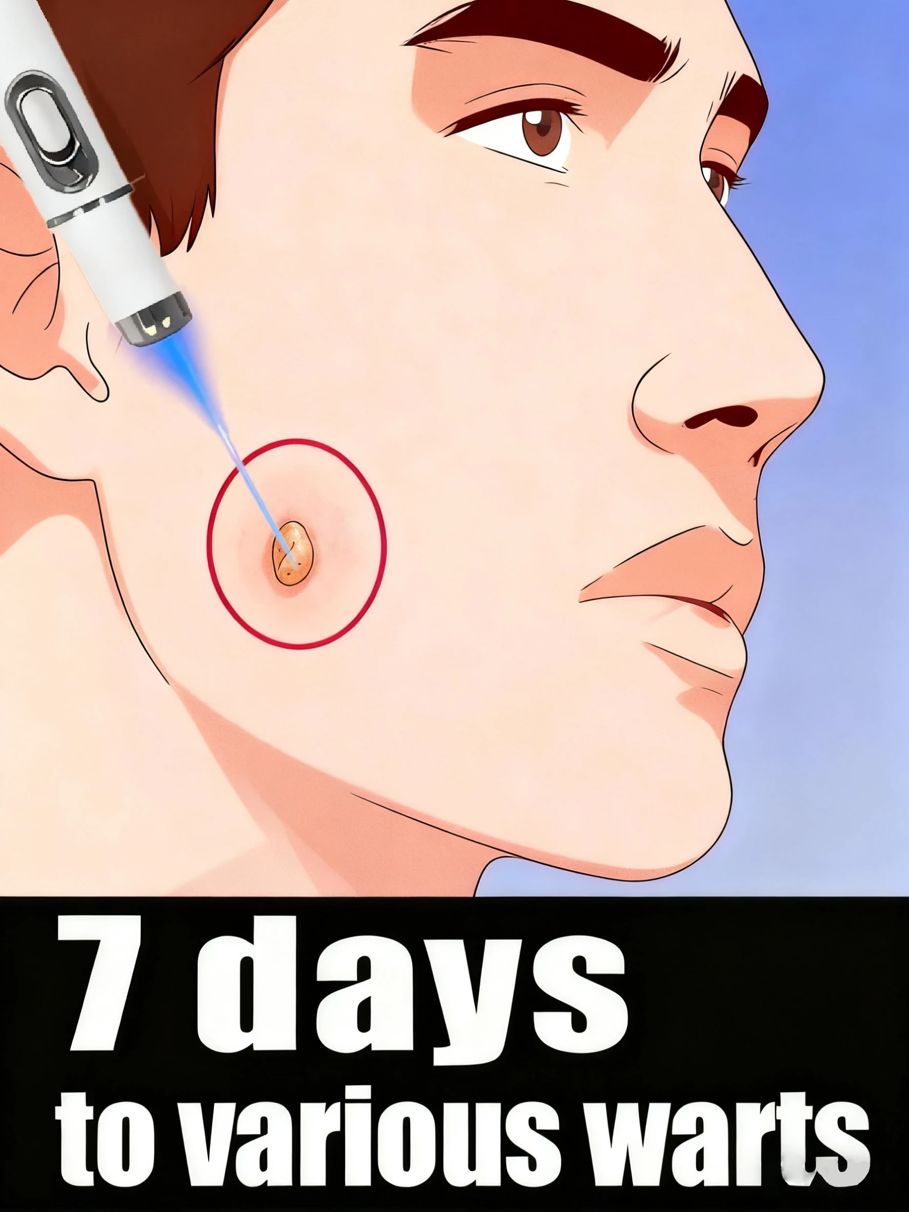 

Устройство для удаления бородавок синим светом, большие скидки на комплекты