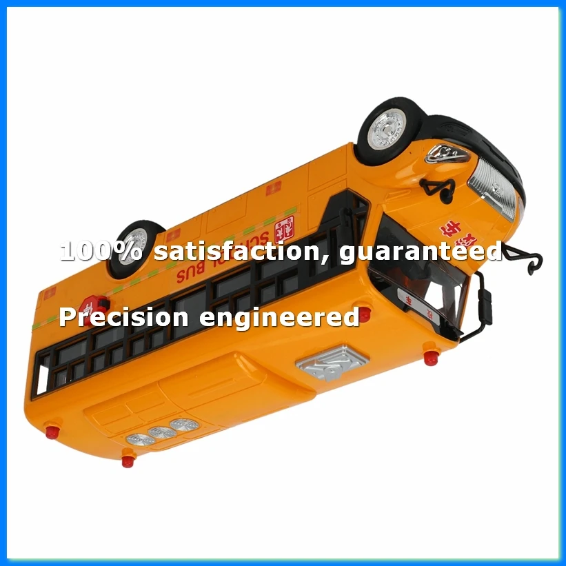 Big Size Children School Bus Toy Model Inertia Car with Sound Light for Kids Toy Birthday Gift-AD23