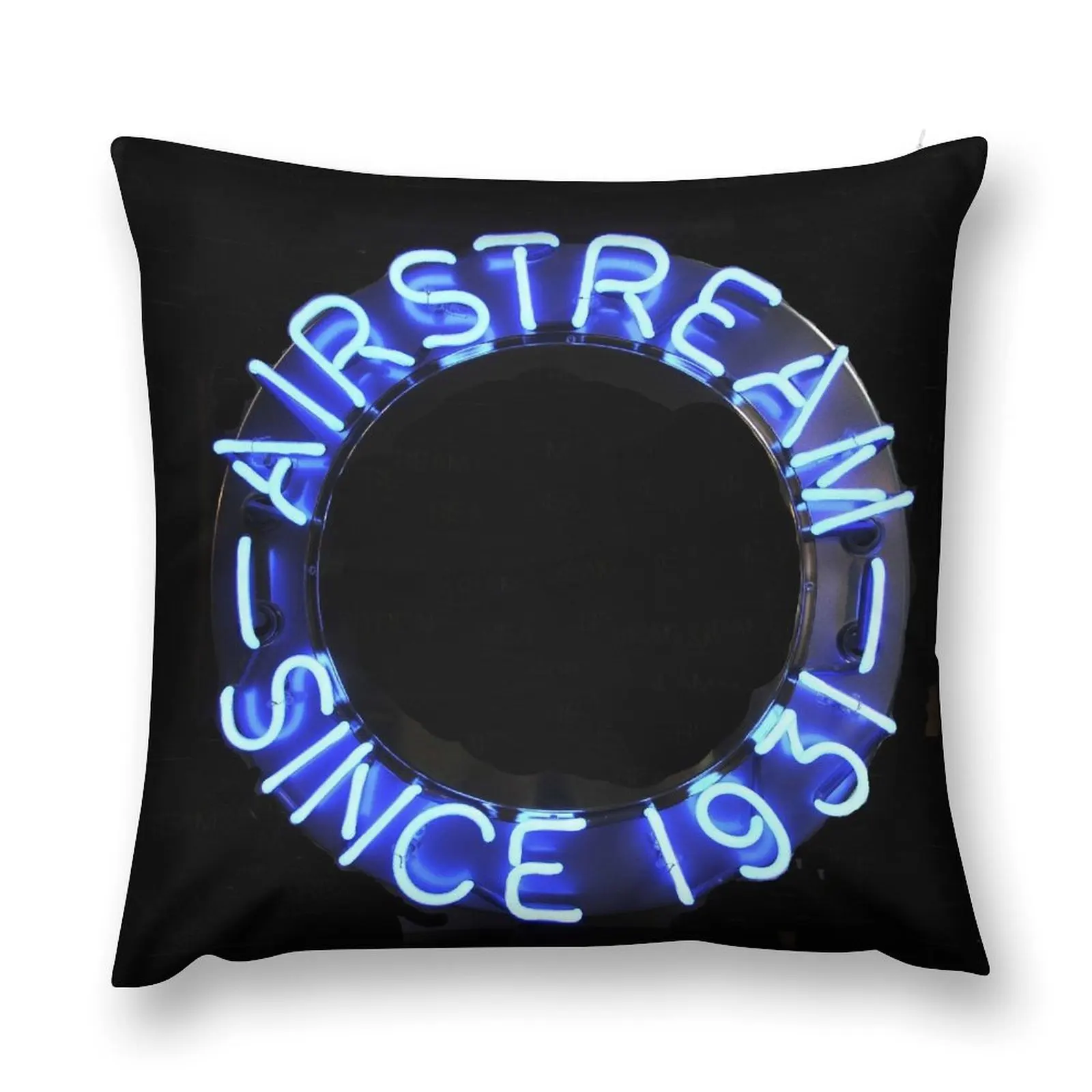 Airstream vintage neon sign Throw Pillow Pillowcases Bed Cushions christmas cushions covers Sofa Covers pillow