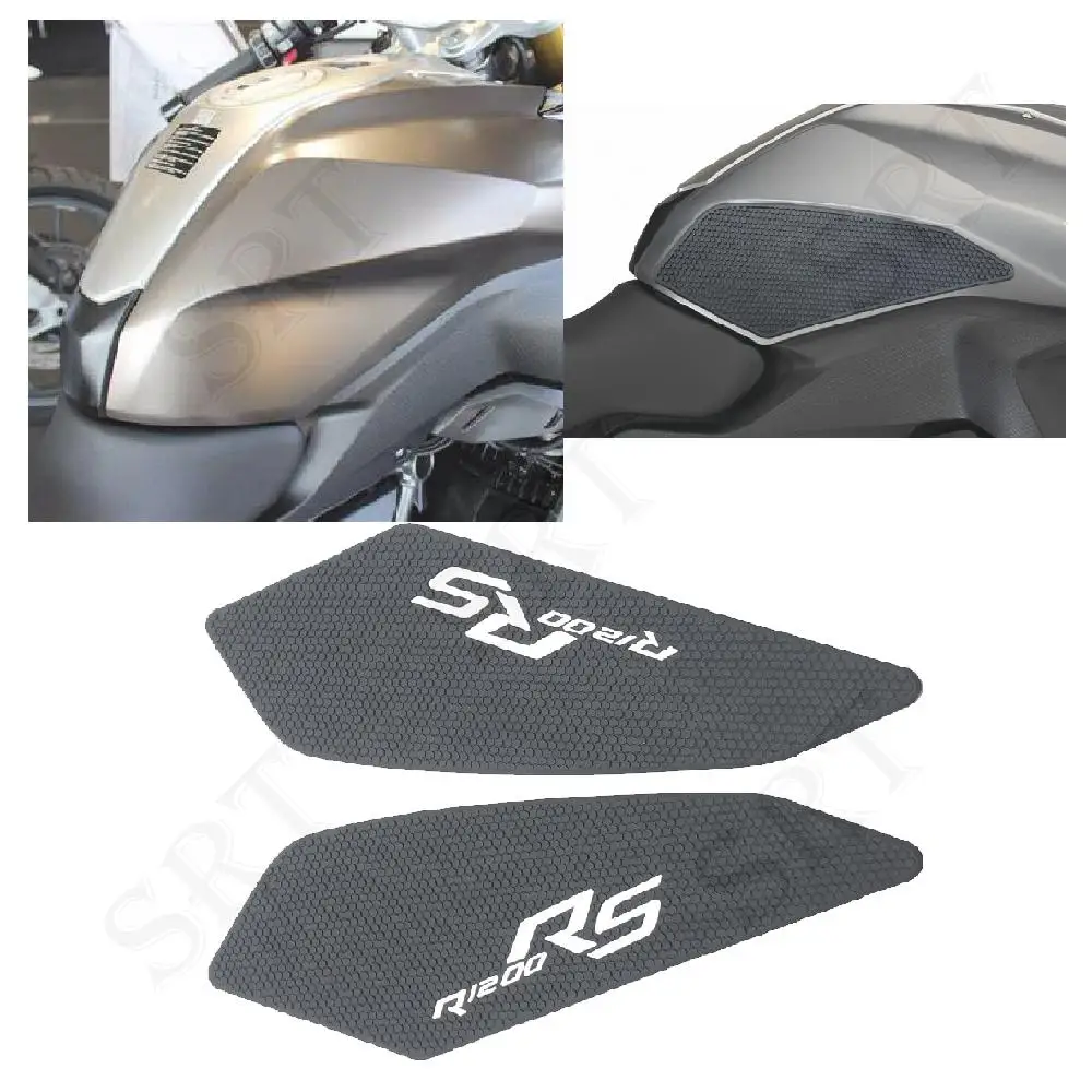 

For BMW Motorcycle Accessories Tank Pads tank Side Traction Pad Knee Grips Gas Pad R1200RS RS R1200 LC 2015 2016 2017 2018