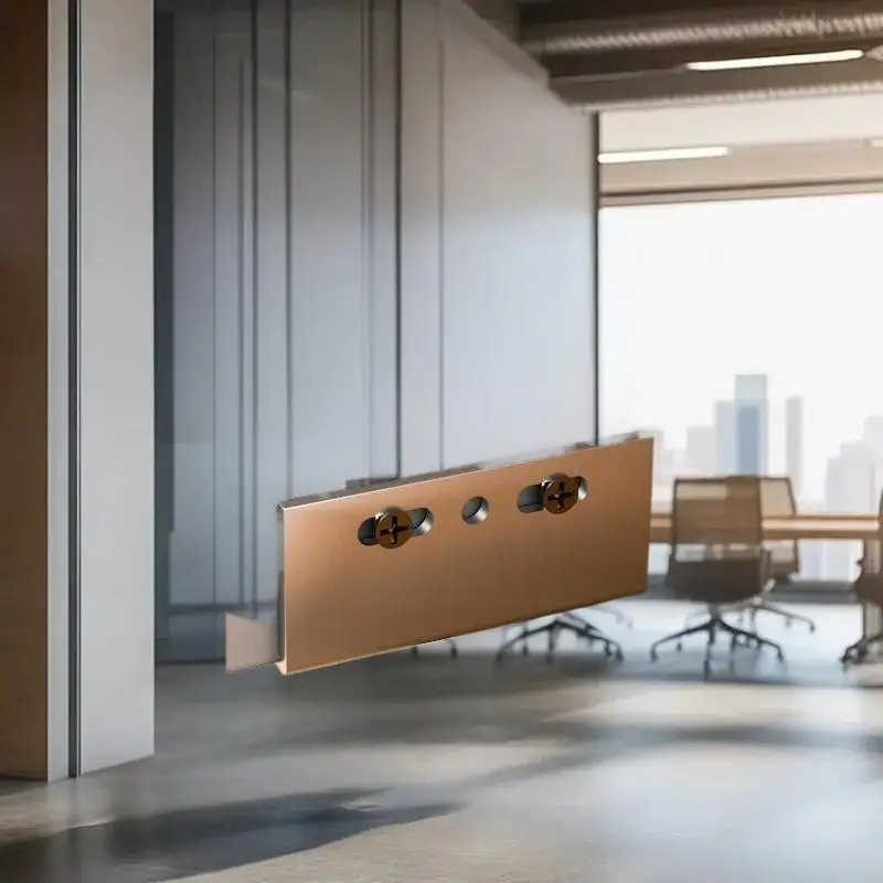 ✰✪1 Set Easy Installation With No Drilling Needed Stainless Steel Glass Door Hinges Suitable For 5~6mm Glass Pack Of 2