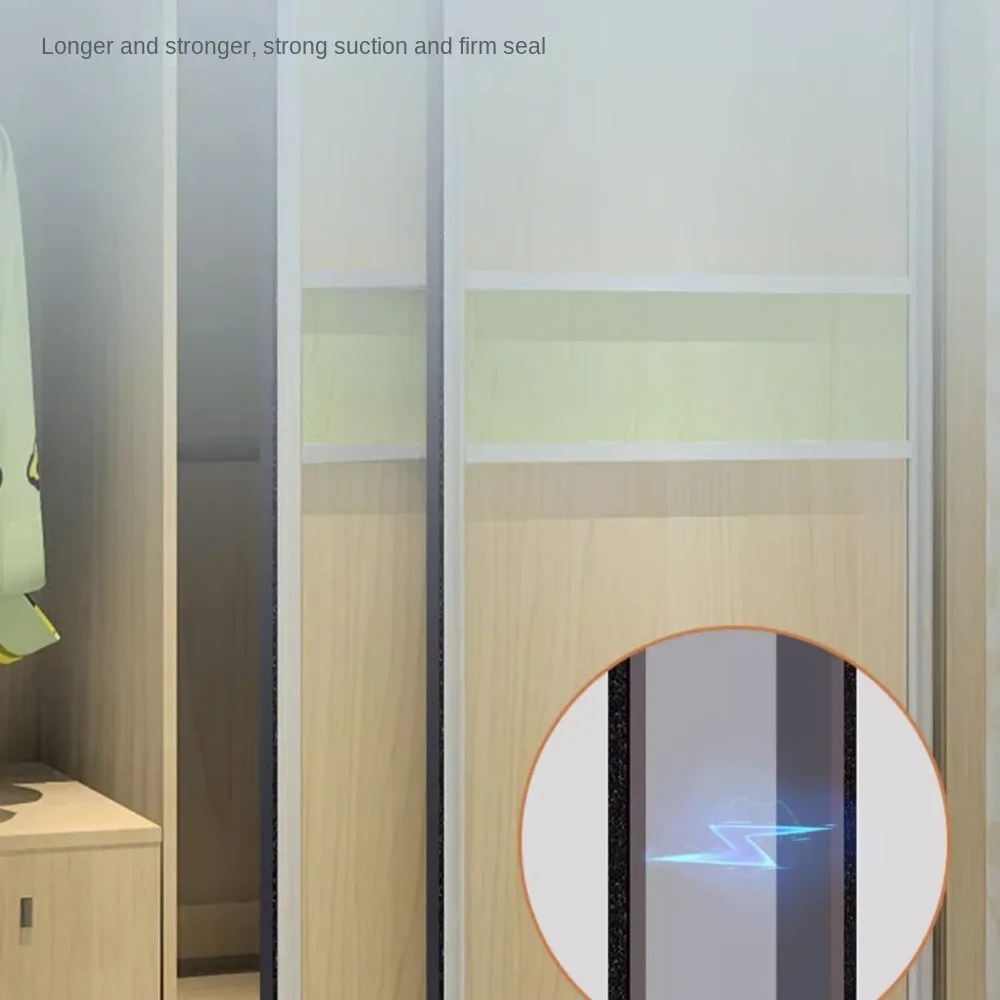 

Гибкая магнитная самоклеящаяся лента, пылезащитная уплотнительная лента «сделай сам», шкаф, движущийся дверной шов, магнитная лента для предотвращения столкновений