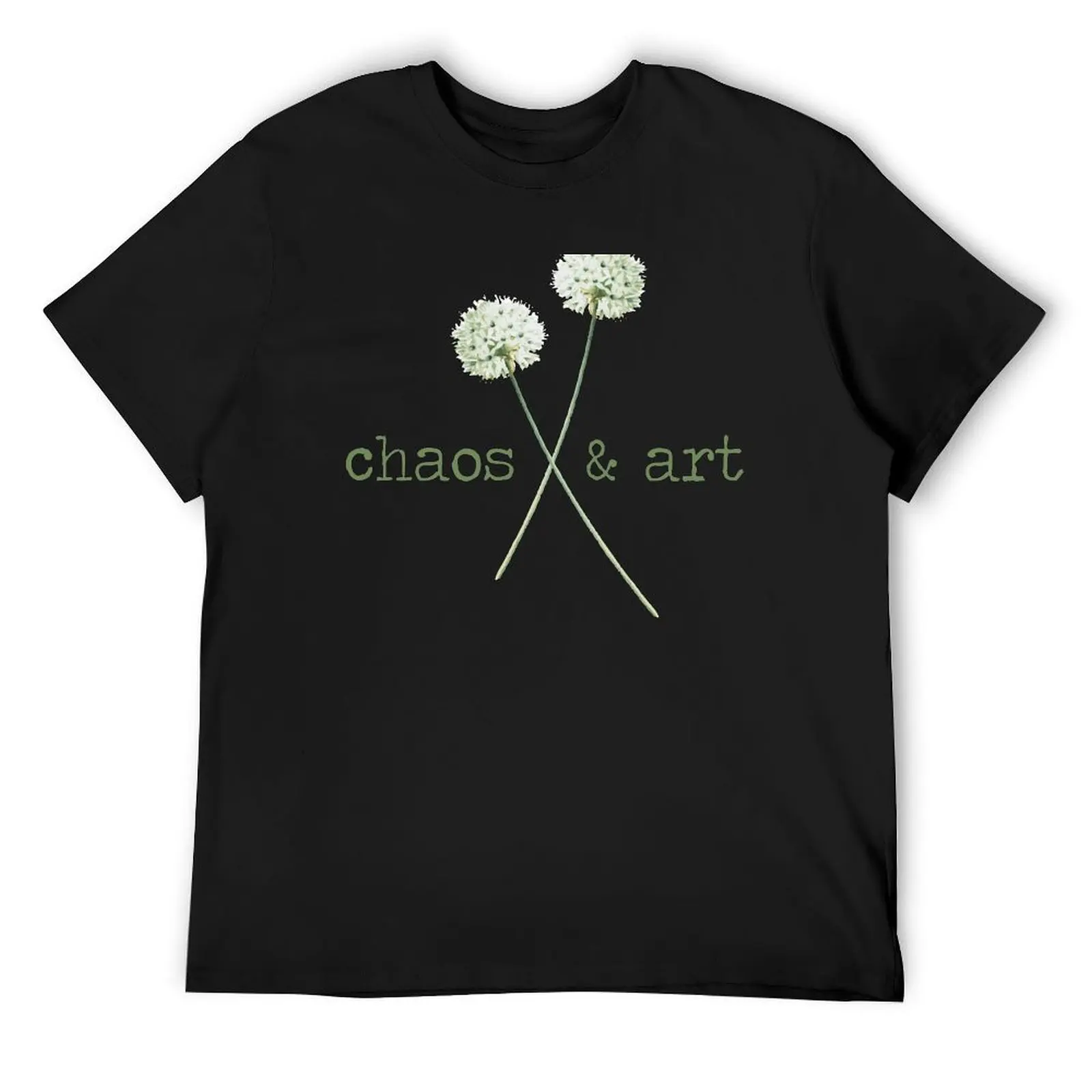 DK Chaos & Art Dandelion T-Shirt blanks customizeds vintage graphic tee vintage t shirts mens funny t shirts