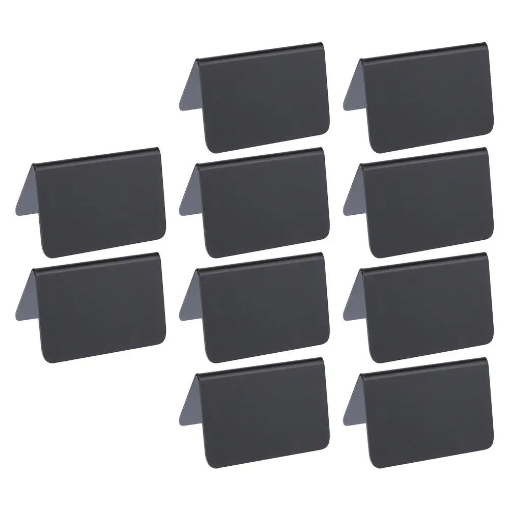 

10Pcs Acrylic Mini Blackboard Double Sides Mini Chalkboards for Message Memo Writing Office Home Decoration Blackboard Sign