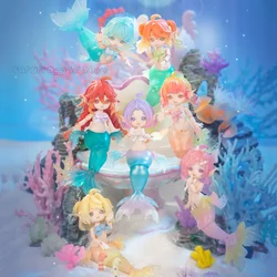 Mermaid Chuchu Action Figure Bjd Blind Box Guess Bag Mystery Box Toys Doll Cute Anime Figure Desktop Ornaments Gift Collection