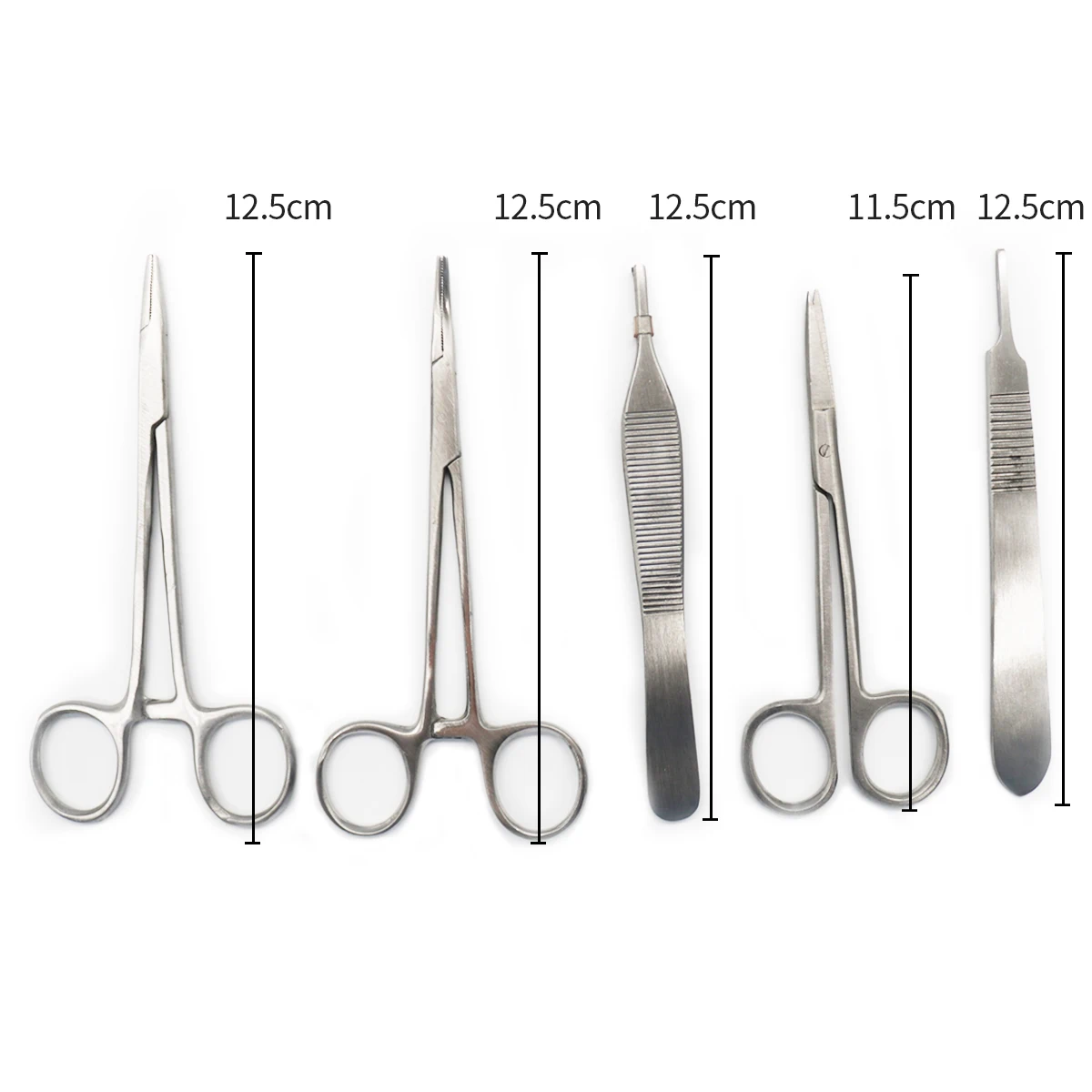 

Medical Skin Suture Surgical Training Kit Needle Scissors Practice Training Kit Set for Practice Training Use