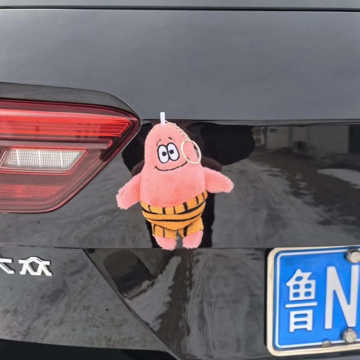 Kawaii سبونجبوب سكوير باتريك ستار سيارة لطيف دمية تزيين مُثبت اكسسوارات سبونجبوب سكوير السراويل أفخم هدية #2