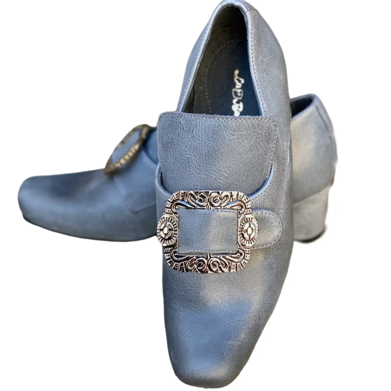 ผู้ชาย Victorian Vintage รองเท้า 18th ยุคกลาง Renaissance คอสเพลย์ Frock รองเท้า Noble รองเท้าส้นสูง Marie Antoinette สําหรับฮาโลวีน