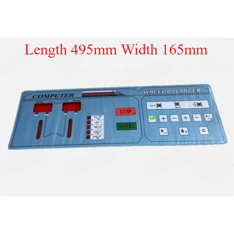 1PC for Balancing Machine Parts Balancing Machine Key Board Control Panel