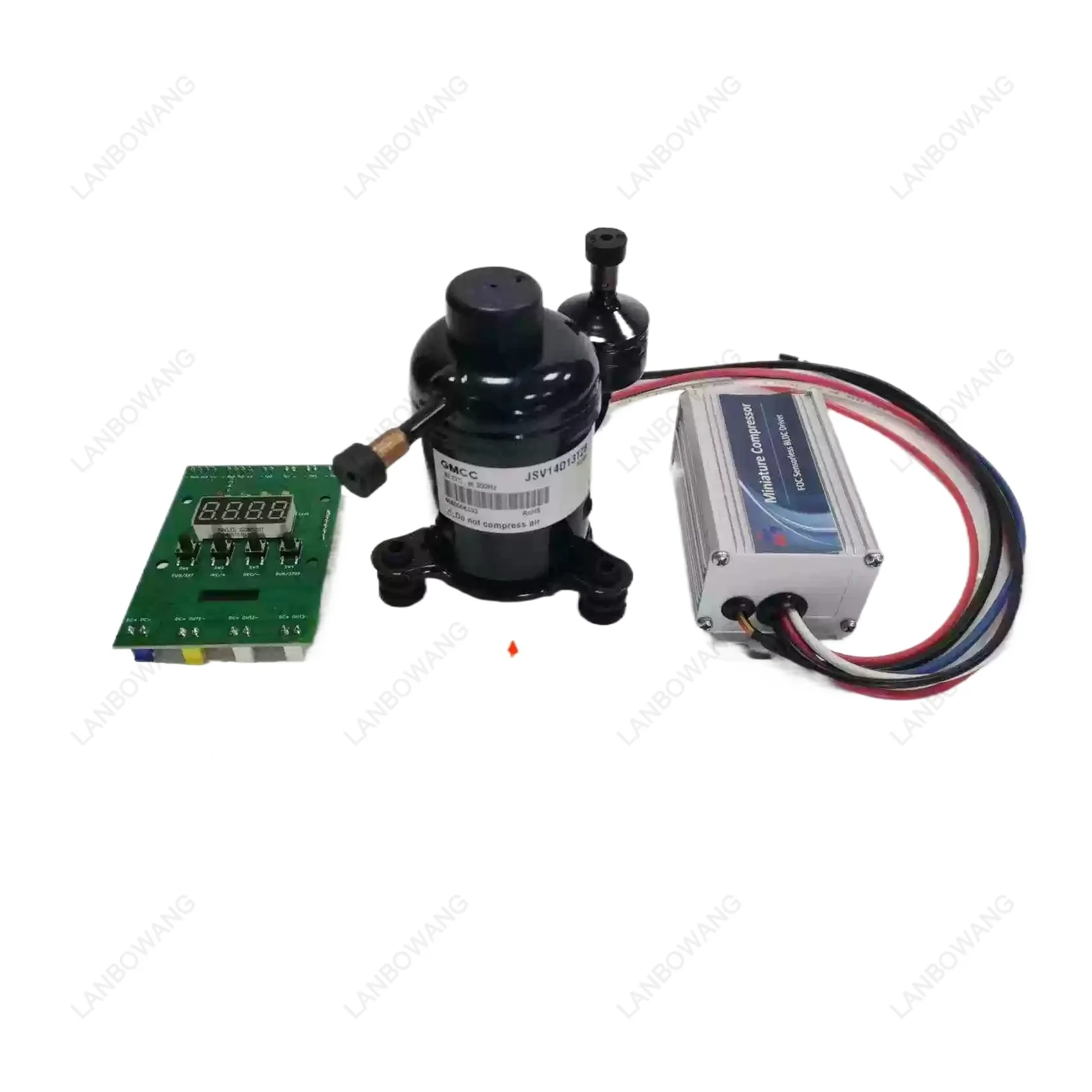 JSV14D13TZB 12V DC Mini Refrigeration Compressor Low‑Power For Car Fridge Air Conditioner