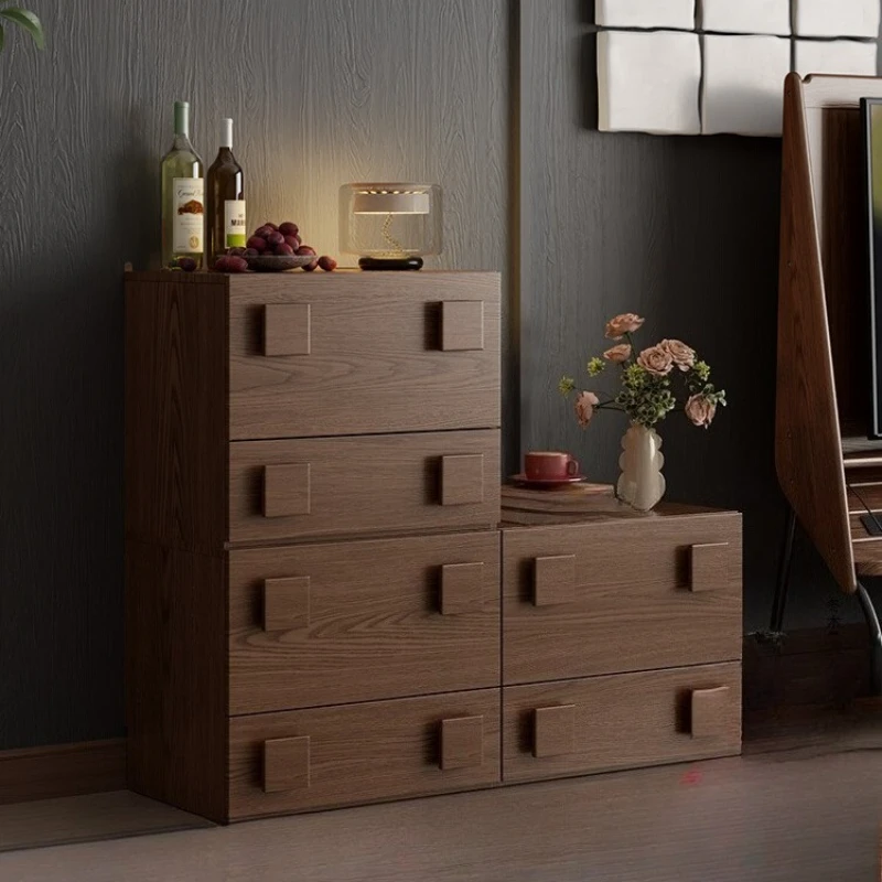 

Door cabinet Multifunctional combination chest cabinet Household TV Side cabinet Storage floor to wall Bedroom bedside storage