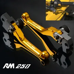 For Suzuki RM250 RM 250 1996-2008 2007 2006 CNC Aluminum Motorcycle DirtBike Dirt Pit Bike Motocross Pivot Brake Clutch Levers