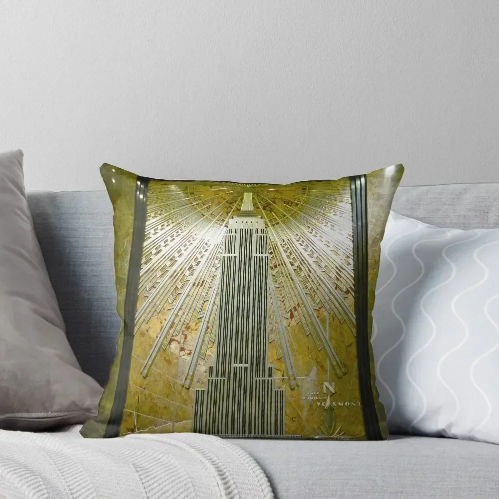 

Empire State Throw Pillow Cushions For Decorative Sofa pillow cover luxury Cushion Cover pillow