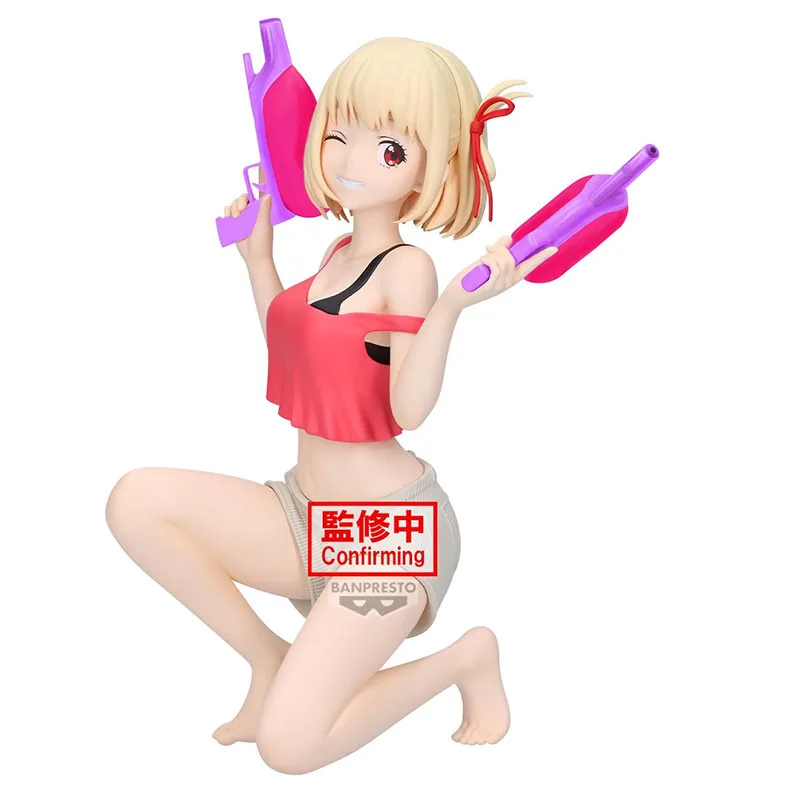 Oryginalne, nowe figurki akcji anime Bandai Banpresto Lycoris Recoil Espresto Kogami Chisato Inoue Takina, modele, ozdoby.