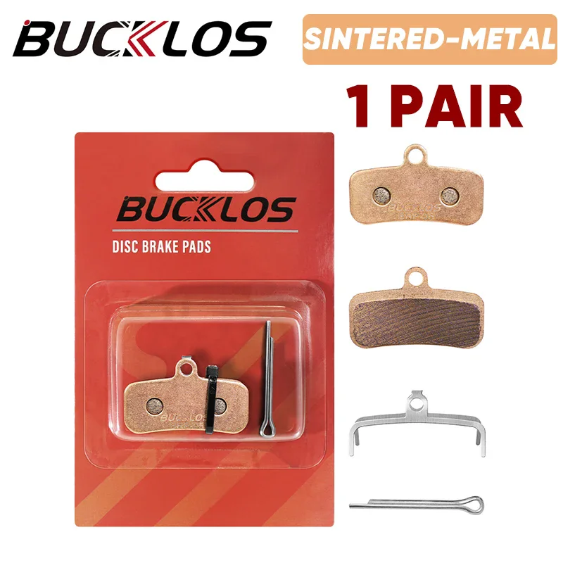 BUCKLOS Fiets Remblokken voor SHIMANO N03A H03A D03S MTB Road Fiets Hydraulische Schijfremblokken slijtvaste Fietsen Schijfremblokken - afbeelding 1