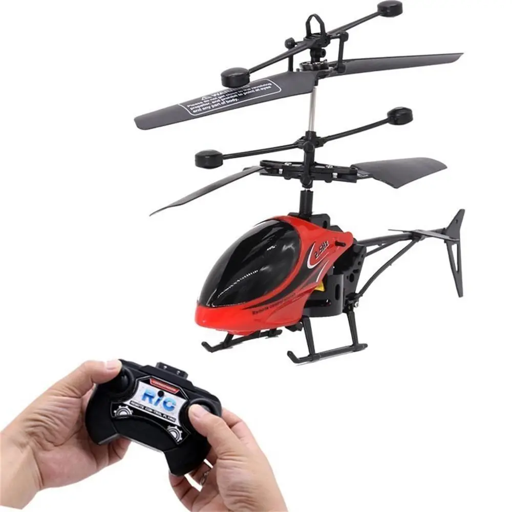 Drop-resistant Radio Controlled Plane Two-Channel RC Drone Remote Control Aircraft RC Helicopter Gyro Helicopter