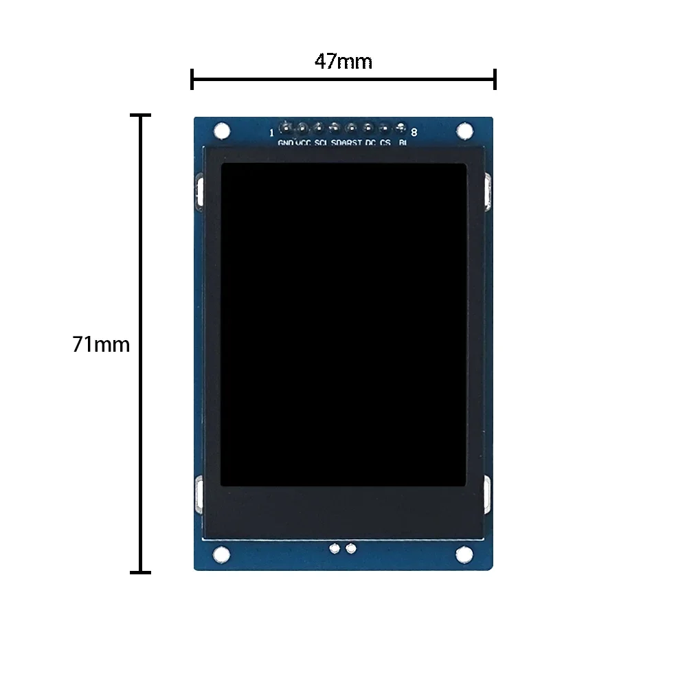 Imagem -04 - Módulo de Exibição Ips Lcd 24 Interface 240x320 Driver Spi St7789v Full Color