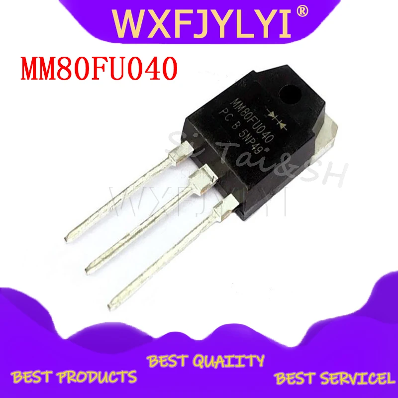 1pcs/lot Fast recovery diode MM80FU040 80A 400V TO-3P single tube inverter welder common rectifier new