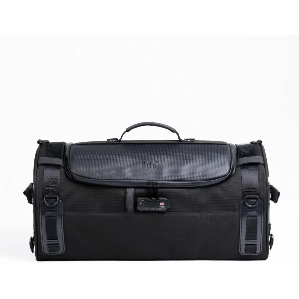 

niche stackable tail bag, three sizes, motorcycle rear seat bag with waterproof rain cover, motorbike travel luggage, zipper clo