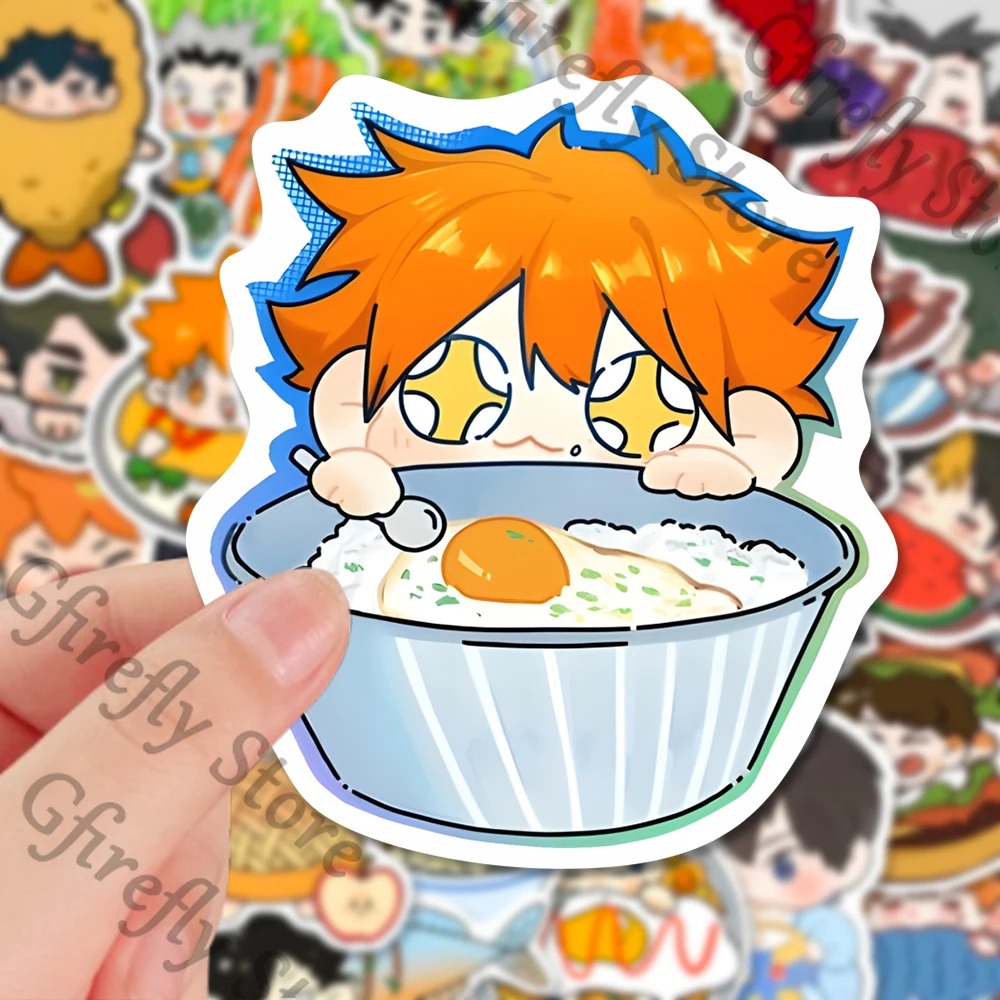 Pinup Picture Q الإصدار 63 ورقة العلامات Haikyuu!! تزيين ملصق الرسوم المتحركة المقاوم للماء هدية Ambitus Kozume Kenma #3