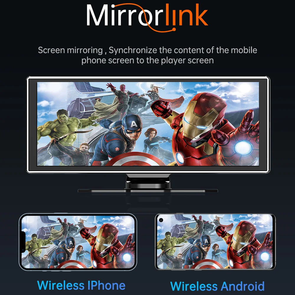 11.26 بوصة سيارة الوسائط المتعددة راديو لاسلكي Carplay أندرويد السيارات لتحديد المواقع والملاحة مسجل فيديو لوحة القيادة واي فاي AUX مشغل MP5