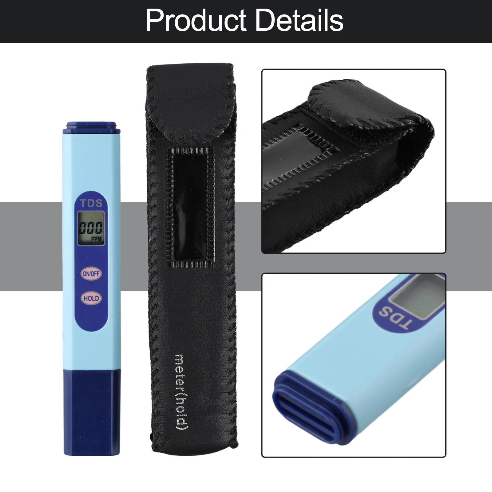 

Professional For Water Pool and Fish Koi Pond Tester Meter Automatic Shutdown Wide Measurement Range and Compact Size!