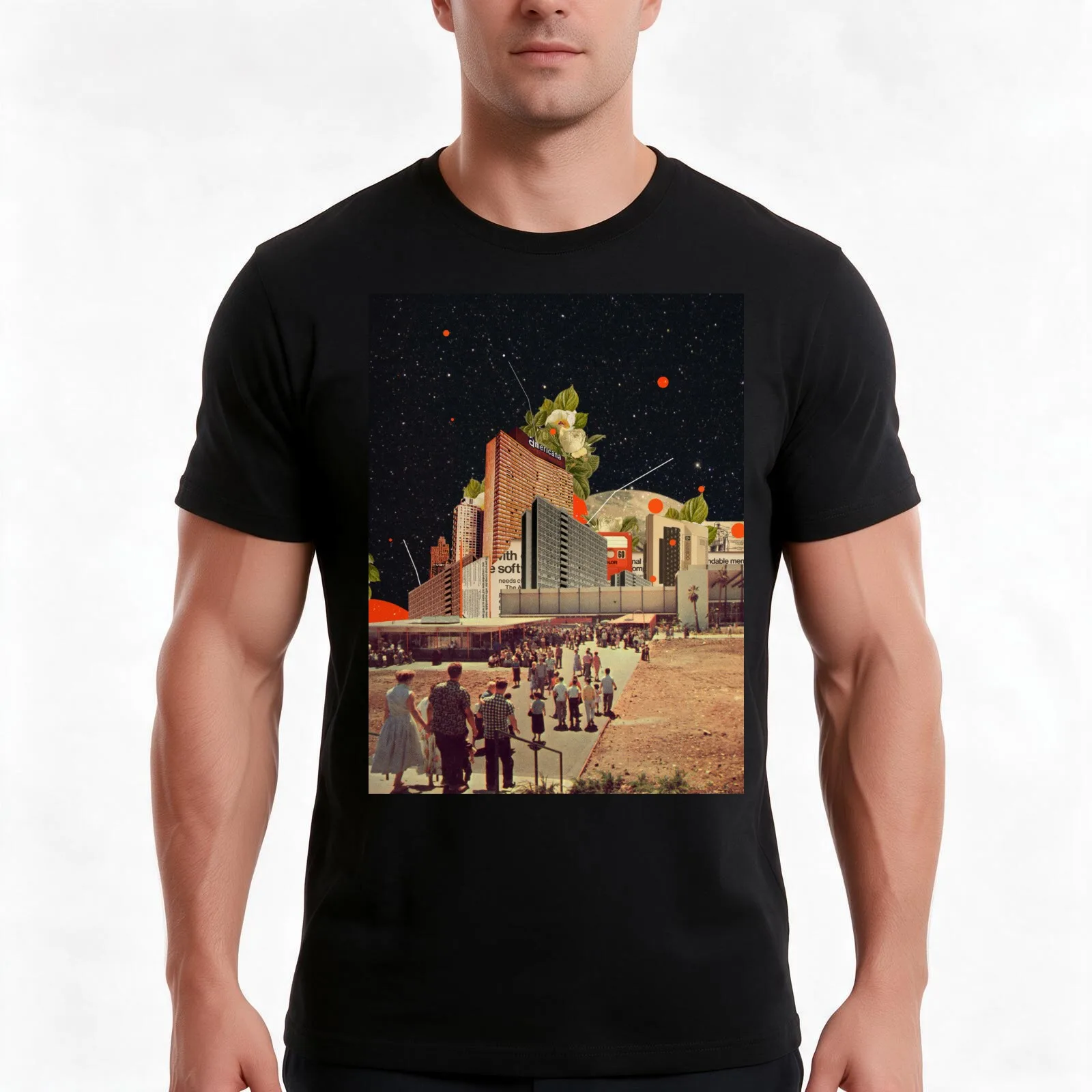 Software Road T-Shirt Summer Casual Cotton Tee Oversized Streetwear Tops Vintage Graphic Print Loose Fit Short Sleeve