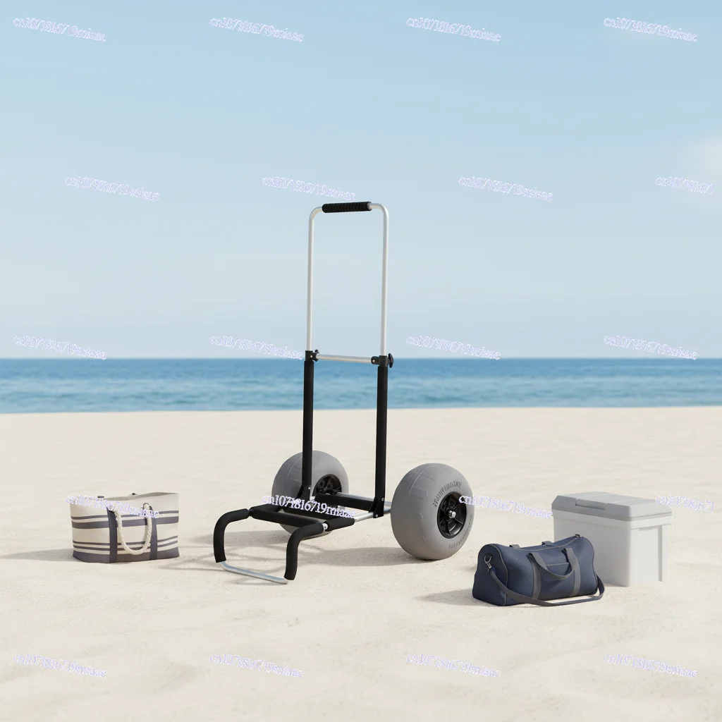 Oversized Tire Balloon Wheel Beach Wheel Beach Trailer Beach Warehouse Truck