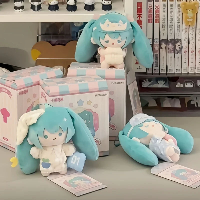 New Fun4yeah Hatsune Miku Sweet Dream Series Plush Blind Box Keychain Trendy Bag Charm Doll Miku New Product Toy Christmas Gift