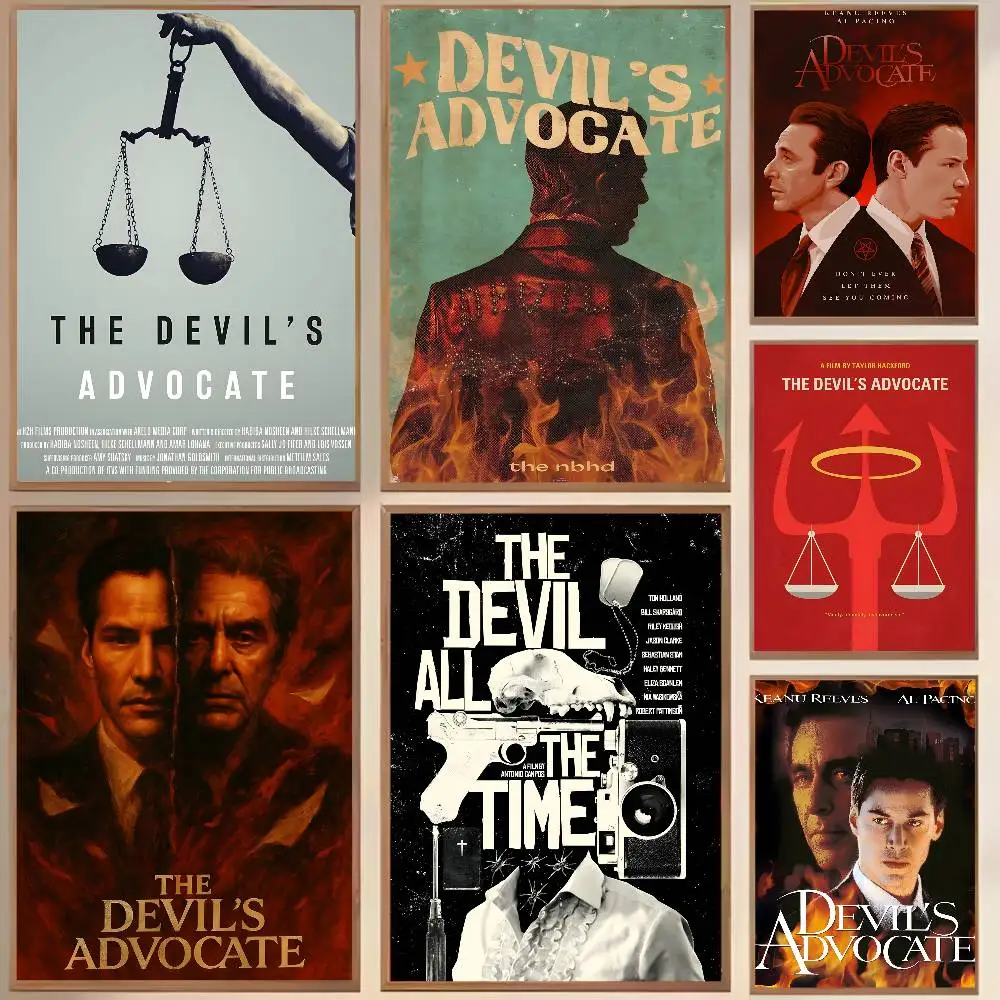 Suspense thriller Movies T-The Devils Advocate-MT Poster Wat