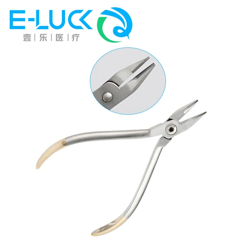 

1Pc Dental Orthodontic Pliers Bending Loop Forming Tools Filament Cutter Forceps Orthodontist Instrument