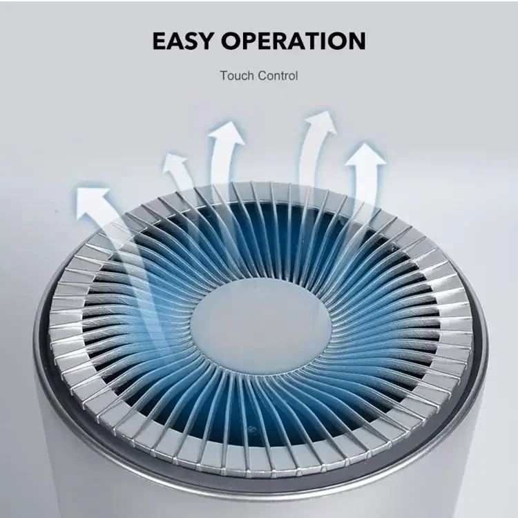 Pembersih Pembersih Udara Ruang Rokok Desktop Kebisingan Rendah