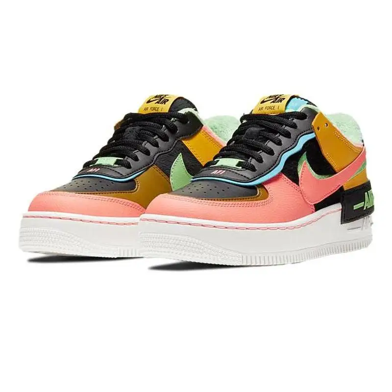 Nike Nike Air Force 1 Low Shadow Solar Flare Atomic Pink Women\'s Sneakers shoes CT1985-700