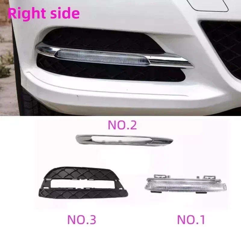 Für Mercedes-Benz C-Klasse W204 2011 2012 2013, vordere Nebelscheinwerfer, Balkenlichter, Tagfahrlichter, Tagfahrlichter