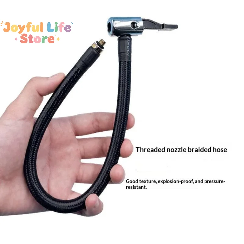 Hot Sale Car Tire Inflator Hose Inflatable Air Pump Extension Tube Adapter Twist Tyre Connection Locking Air Chuck