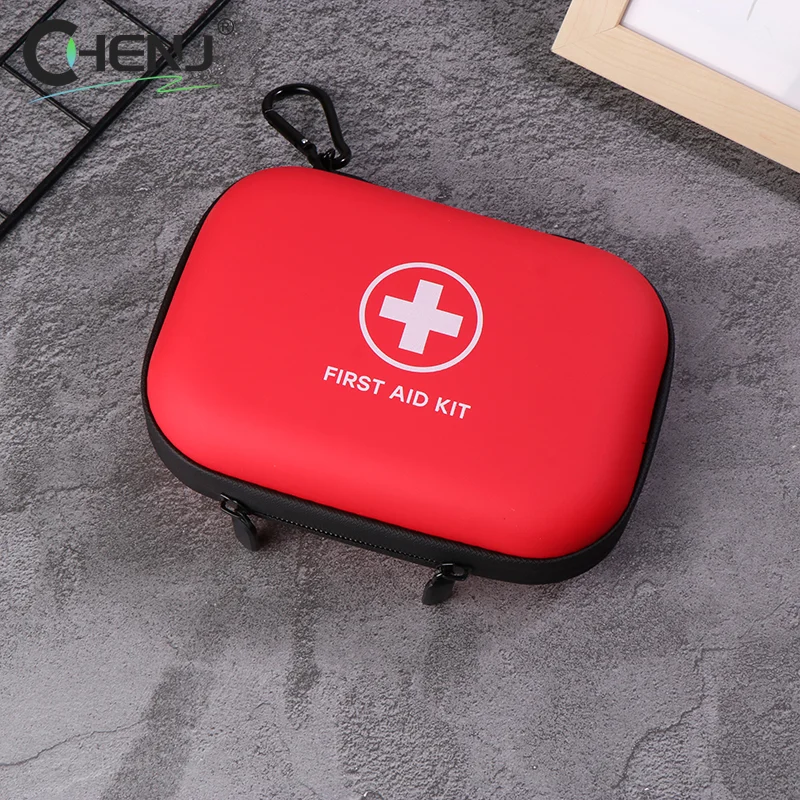 Scatola di immagazzinaggio di pronto soccorso con borsa vuota medica di emergenza portatile per kit di sopravvivenza medica per attrezzature da campeggio da viaggio all'aperto per uso domestico