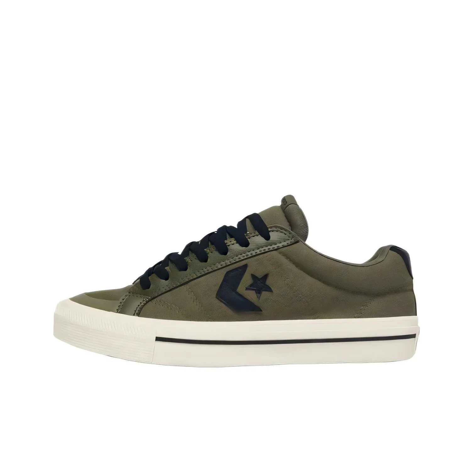 Converse Sport Casual Comfortable Abrasion Resistant Low top Skateboard Shoes Unisex Green A12748C