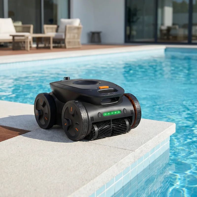 Addotron Automatic Pool Cleaning Robot Vacuum Indoor Swimming Pool Spa Pool Cleaner Vacuum Cleaner Robot