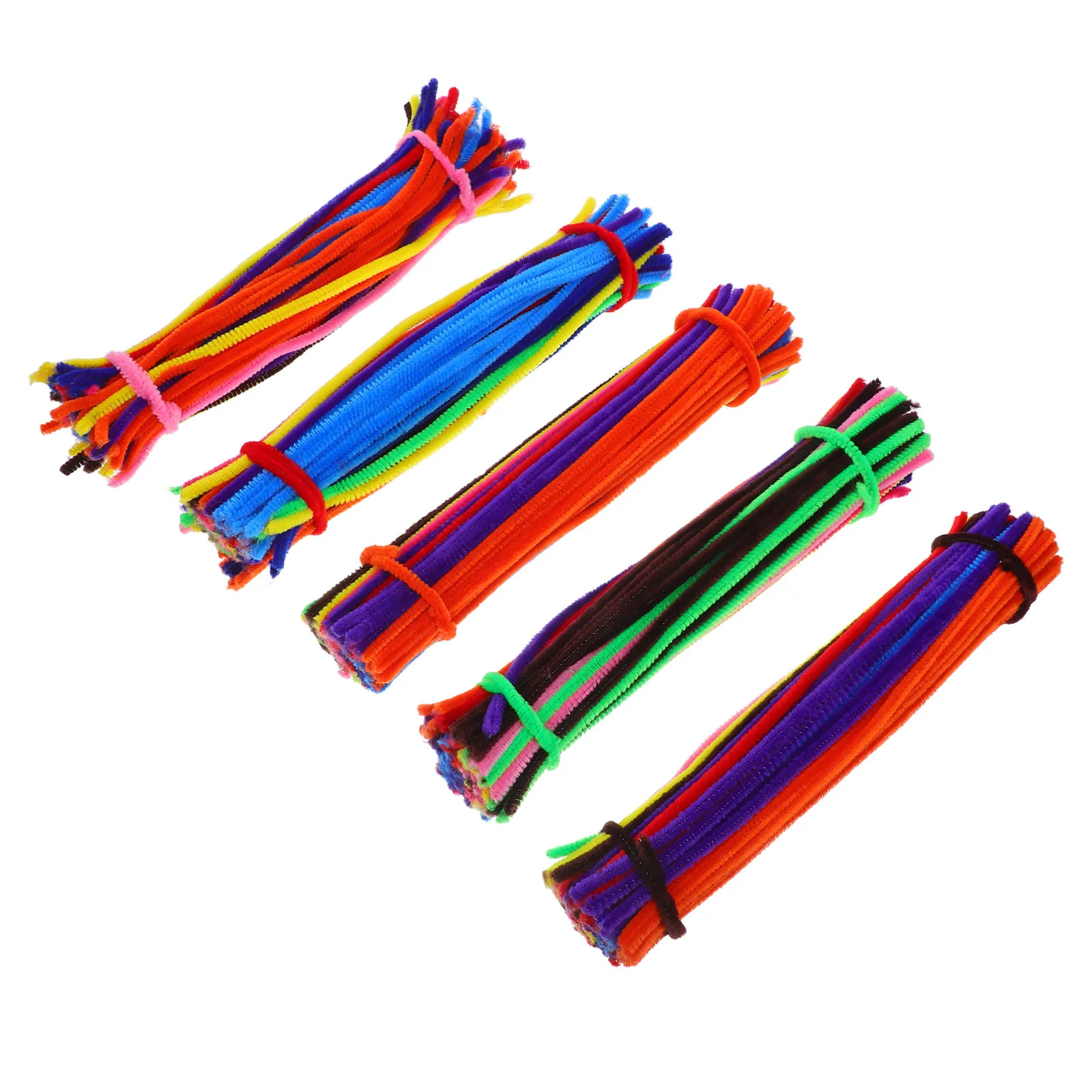

500Pcs Twisting Stick Pipe Cleaners Multi-Color Soft Chenille Stems for Crafts DIY Projects Flowers Valentines Day Craft