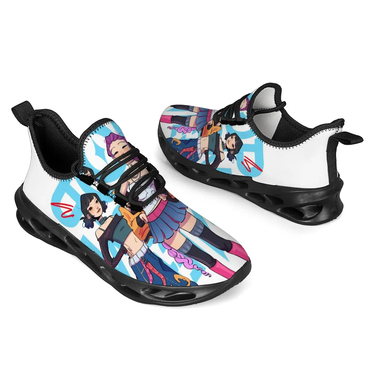 أحذية ديزني العصرية للنساء مطبوعة بتصميم لطيف أحذية مسطحة قابلة للتنفس 2025 أحذية المشي للرجال أحذية رياضية مكتنزة