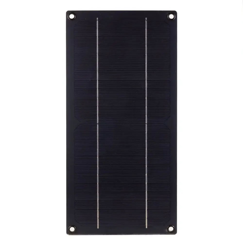 12V Solar Trickle Charger For Car Battery Maintenance Portable Solar Panel Power Supply For Motorcycle Boat RV Camper