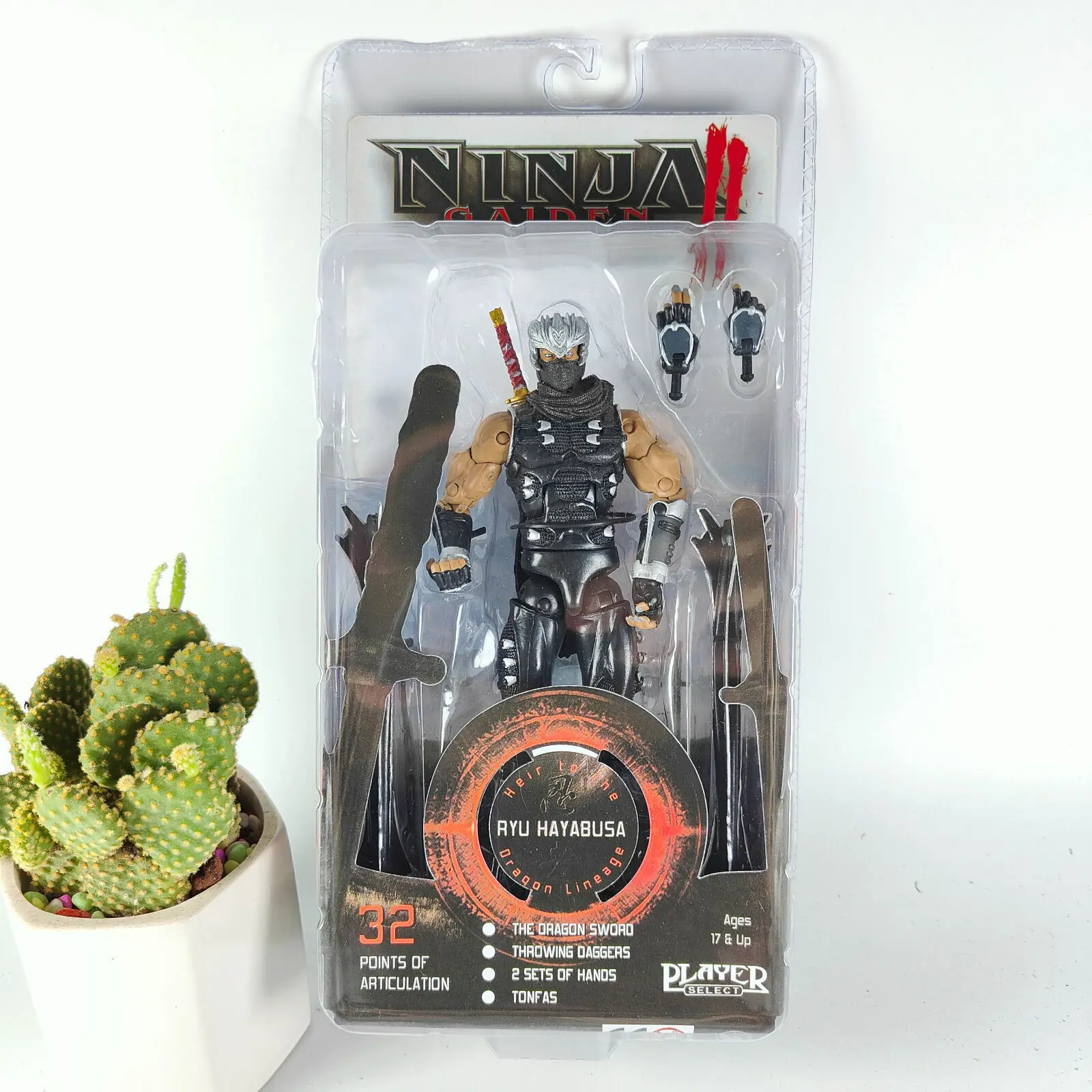 NEW NECA Ninja Gaiden 2 Ryu Hayabusa Birthday Figure Gifts Toys Model Doll