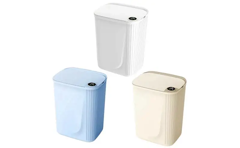 22L Touchless Trash Can Kitchen Trash Can Motion Sensor Can Dog Proof Trash Can With Lid For Home Offices home supplies products