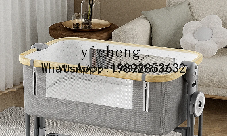 سرير أطفال متحرك من AG، سرير أطفال متعدد الوظائف لحديثي الولادة، قابل للطي، محمول للأطفال