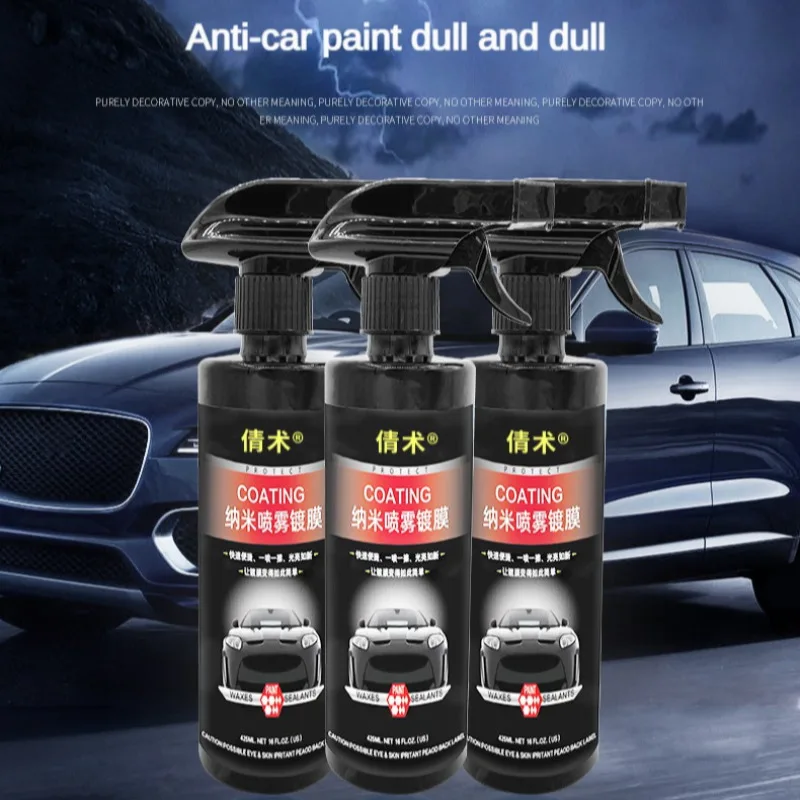 

Автомобильное покрытие, спрей, жидкий герметик для краски для домашнего использования, керамический защитный агент для автомобильной поверхности, блеска, устойчивость к царапинам, лечение