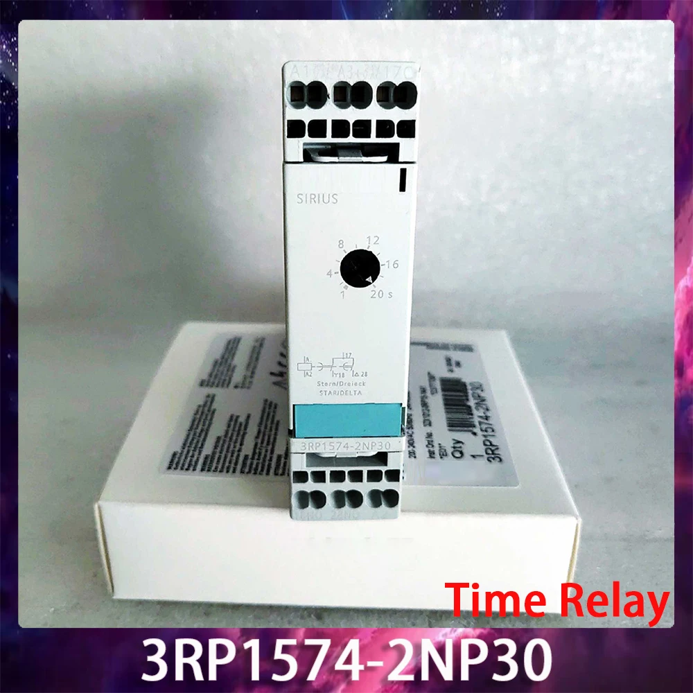 3RP1574-2NP30 Time Relay 1S...20S 200-240V AC High Quality Fast Ship Works Perfectly