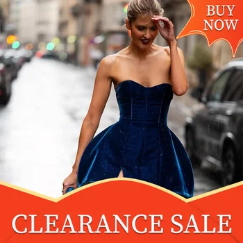 Natal veludo azul brilhante a linha vestido de festa sexy magro sem costas reunido espartilho inspirado vestido 2024 senhora alta streetwear novo