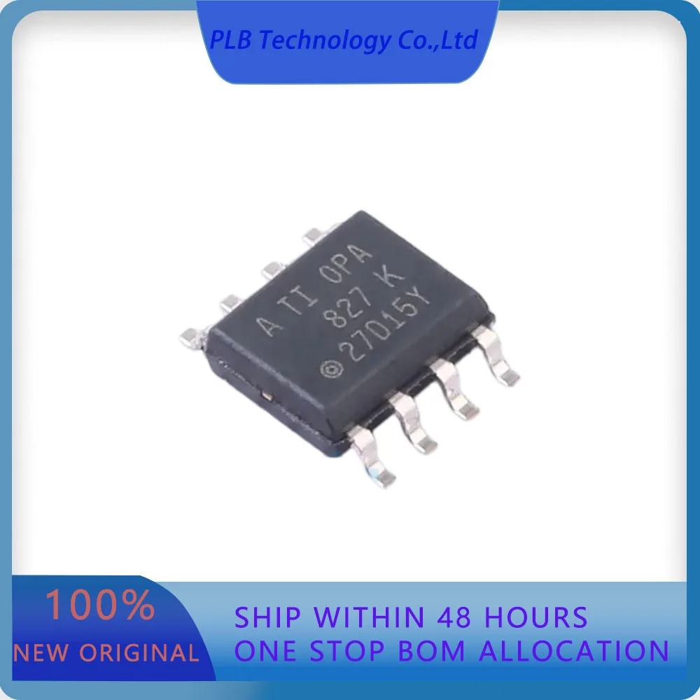 

1 шт./лот OPA827AIDR OPA827 75 мкВ 15 пА 22 МГц 28 В/мкс 1.0 SOIC-8 Усилители с FET-входом, оригинальный товар в наличии