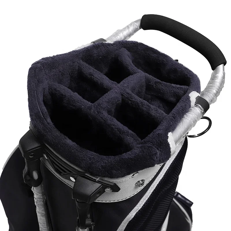 Hot Selling Custom Embroidery logo 14 Ways Light Weight Golf Stand Nylon Bag Luxury Golf Goods